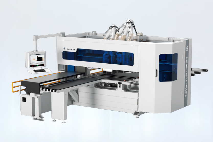 SKD-6125LGE8 智能木工鉆銑加工中心(多功能鉆銑)